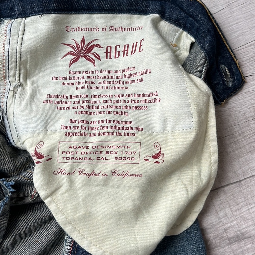 Agave NO. 7-131 LOT‎ 1100 Wind’N Sea Waterman Relaxed Fit Flex Jeans Men’s 36X30